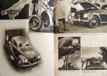 Volkswagen KdF Modelprogram 1939 "Mein KdF-Wagen" Carbrochure (8167)
